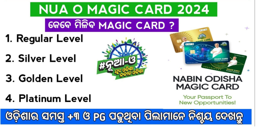 State Scholarship Portal Odisha Magic Card Distribution Date